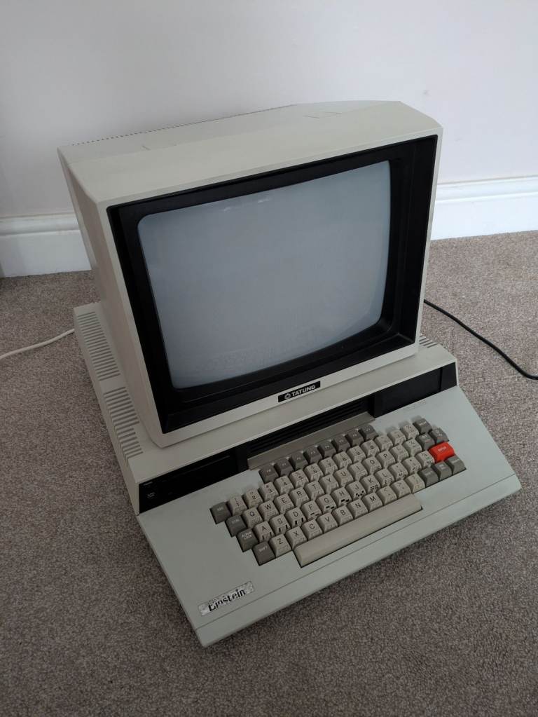 Huge Bundle - Tatung Einstein TC01 Computer and TM01 Monitor and more