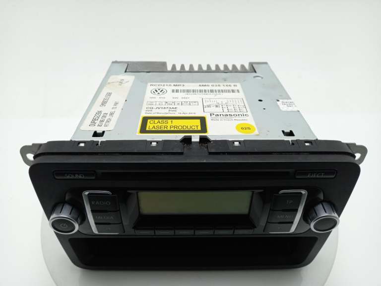Volkswagen Polo Radio Stereo Head Unit 2009-2018 5 Door Hatchback 5m0035156b