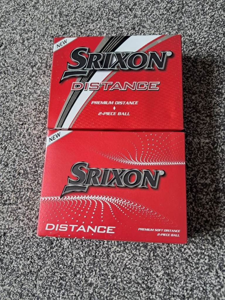 24 SRIXON BOXED GOLF BALLS