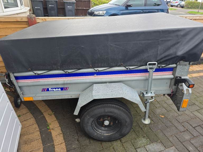 Ultimate camping off-grid galvanised trailer 5x3. With solar panel, powerpack, fully rebuilt