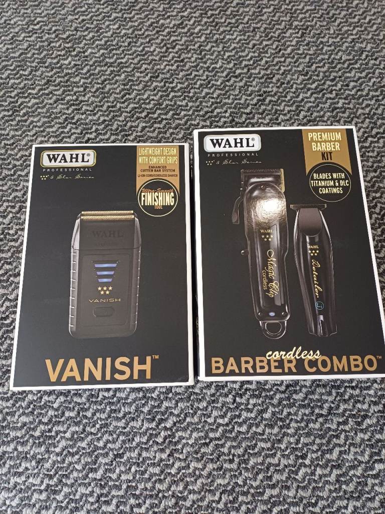 Wahl Vanish & Cordless Barber Combo Kit – Brand New