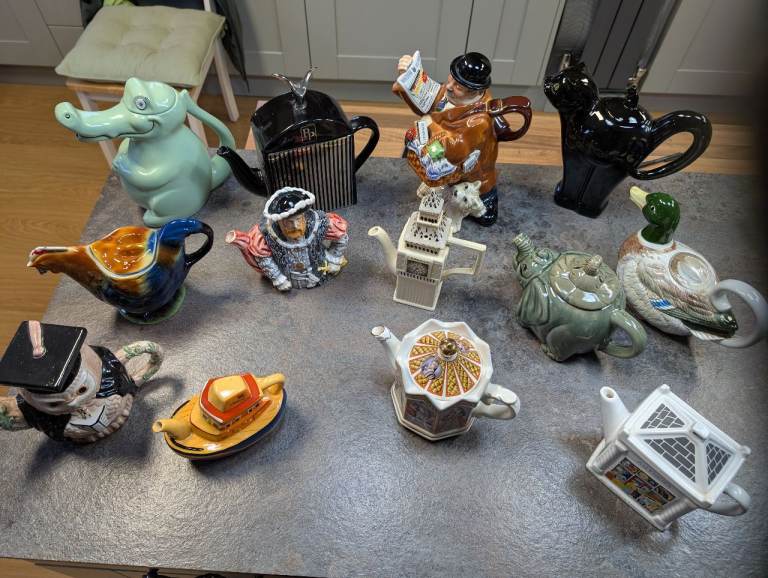 Novelty Teapot collection 
