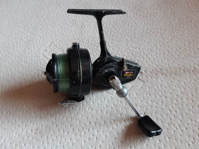 vintage Mitchell 324 fishing reel