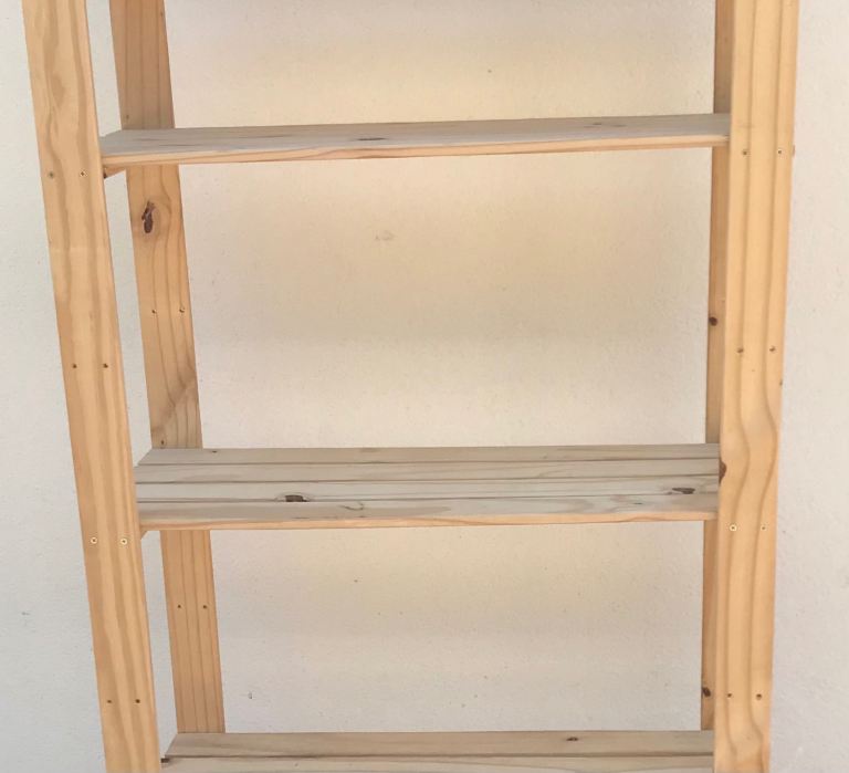 SOLD - Shelve Unit Pine Appearance - suitable home/garage etc - Excellent Condition - SOLD