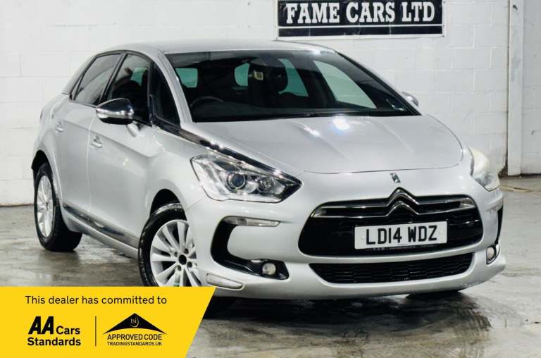 2014 Citroen DS5 1.6 e-HDi 115 Airdream DSign 5dr EGS6 HATCHBACK DIESEL Automatic