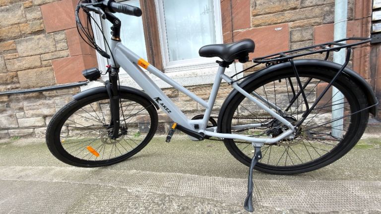 Kamez Electric City Bike - Grey, Good Condition