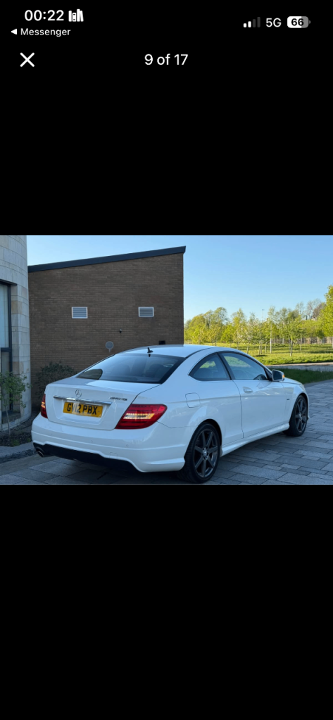 Mercedes-Benz, C CLASS, Coupe, 2012, Manual, 2143 (cc), 2 doors