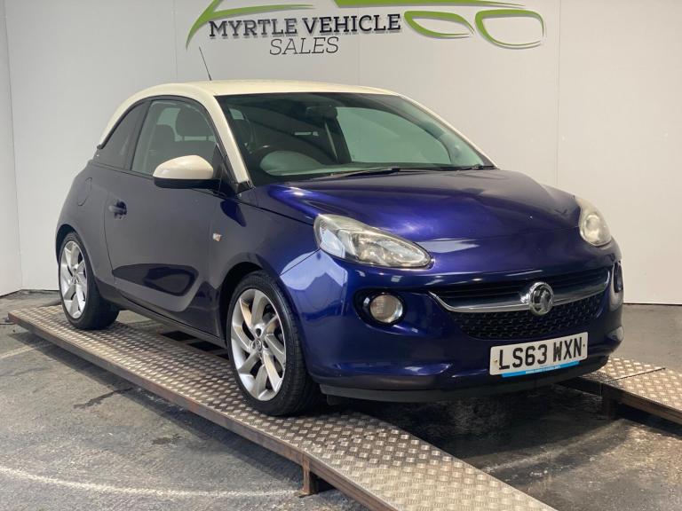 2013 Vauxhall ADAM 1.4i Jam 3dr HATCHBACK PETROL Manual
