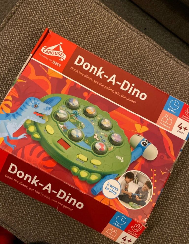 Donk a Dino game 