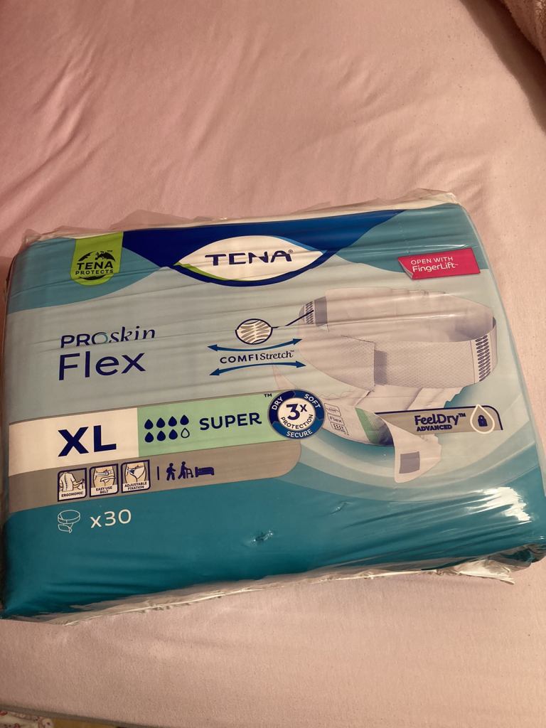 Tena adult nappies 