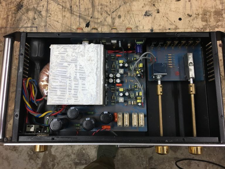 Alchemist Axiom APD26A Stereo Integrated Amplifier. Re-Capped