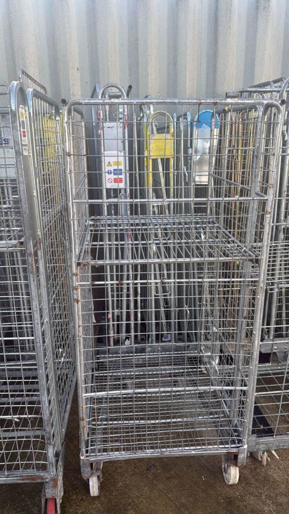 4 sided roll cage /warehouse trolley 