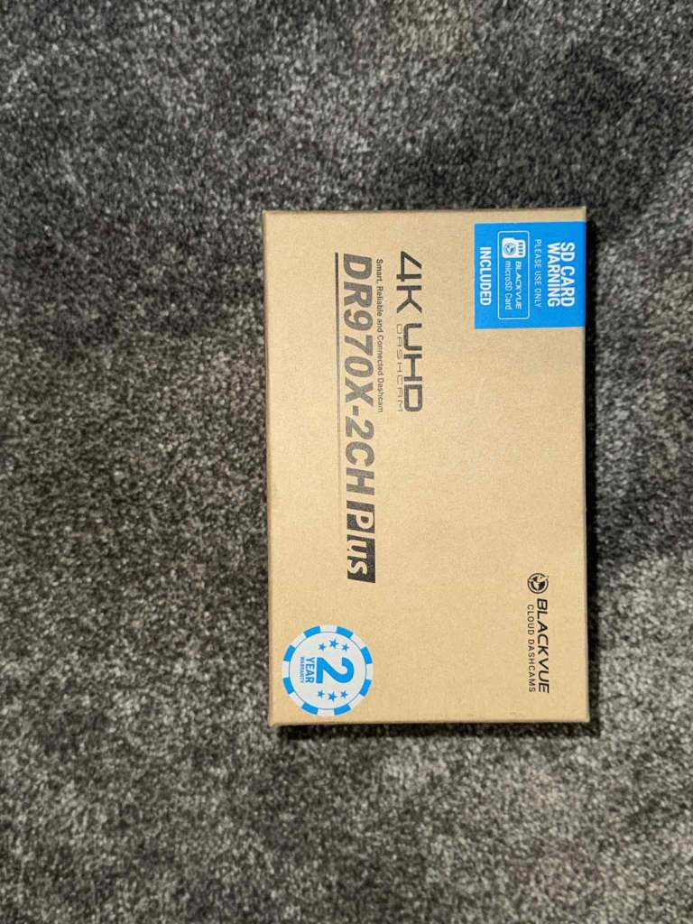 🚗 BlackVue DR970X-2CH 4K Dash Cam (Front & Rear)