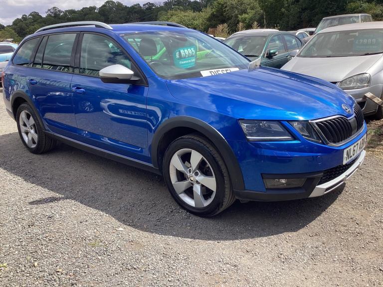 2017 Skoda Octavia 2.0 TDI CR 184 Scout 4x4 5dr DSG ESTATE Diesel Automatic