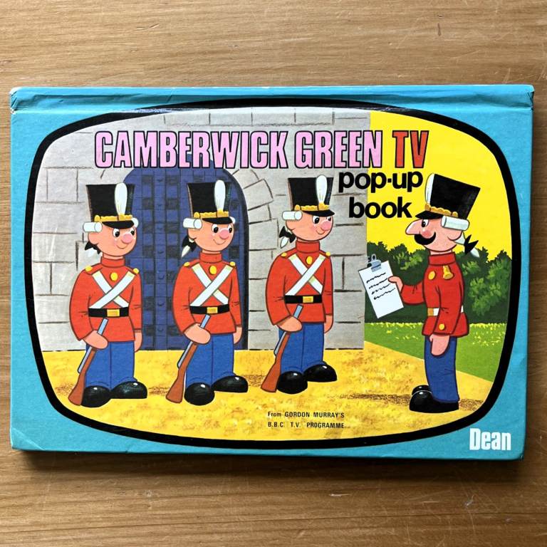 Vintage 1972 Camberwick Green pop-up book, Dean. BBC TV programme, Gordon Murray. CAN POST.