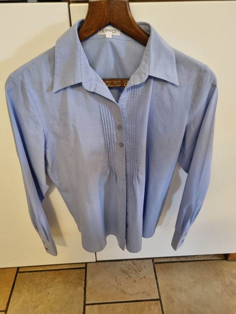 ERFO women's Long Sleeved Blue Shirt