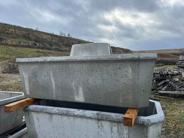 concrete water trough