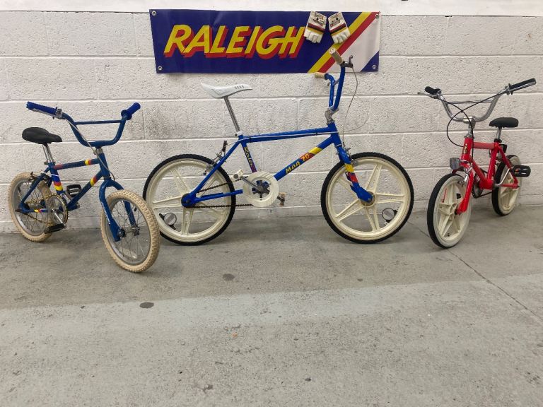 image for Old school Raleigh burner bmx bike bundle 