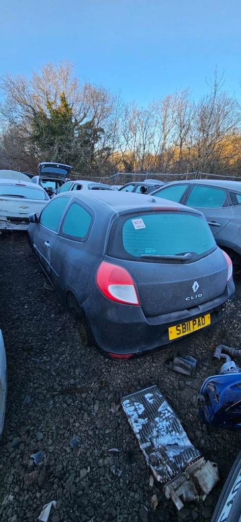 Renault clio 10 plate breaking 