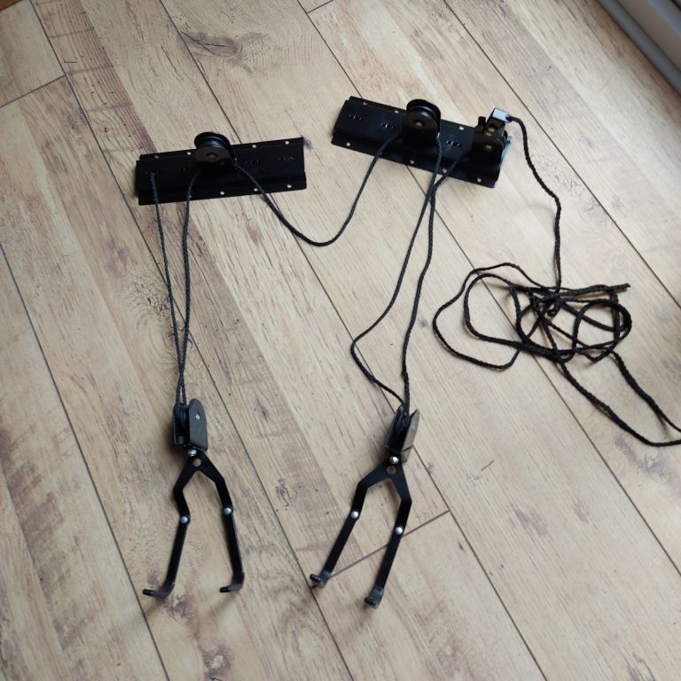 Pair of Pulley Hoists for Storage – Good Condition