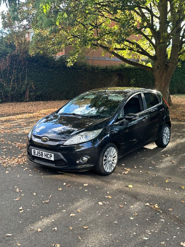 ** 2008 FORD FIESTA 1.4 TITANIUM ULEZ COMPLIANT FSH HPI CLEAR RevSensors AC MOT LOW MILES BARGAIN **