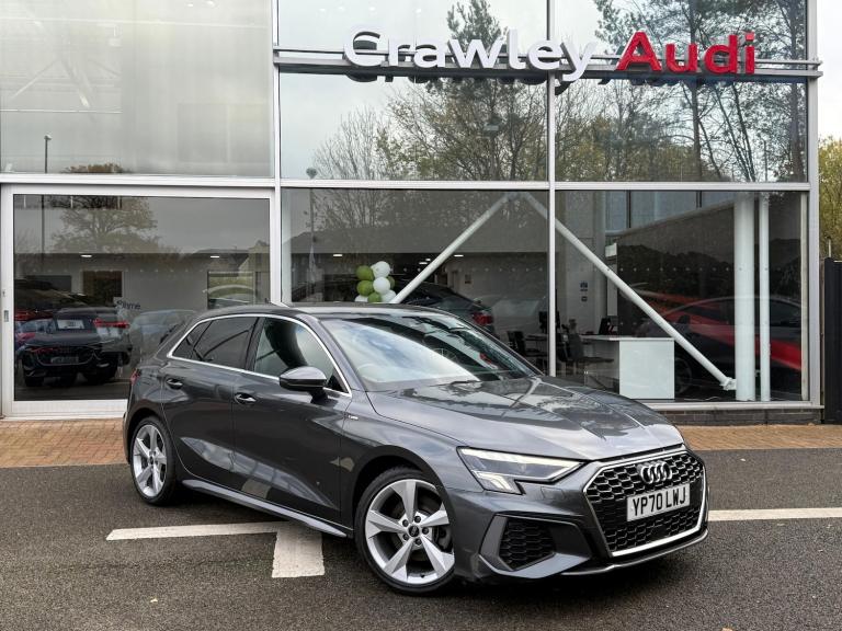 2020 Audi A3 1.5 TFSI 35 S line Sportback 5dr Petrol S Tronic Euro 6 (s/s) (150 ps) HATCHBACK Pet...