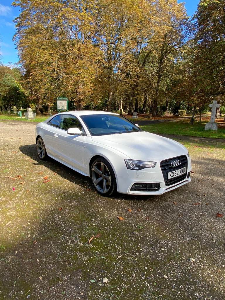 2012 62 Plate Audi A5 Black Edition 3.0 TDi Quattro S-Line Coupe S-Tronic Auto
