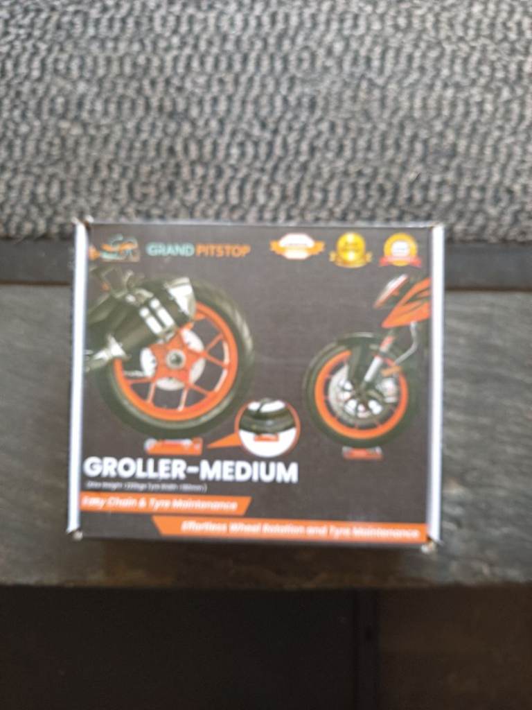 Grand Pitstop Motorcycle Wheel Cleaning Roller stand