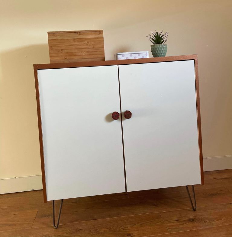 storage cupboard with doors used