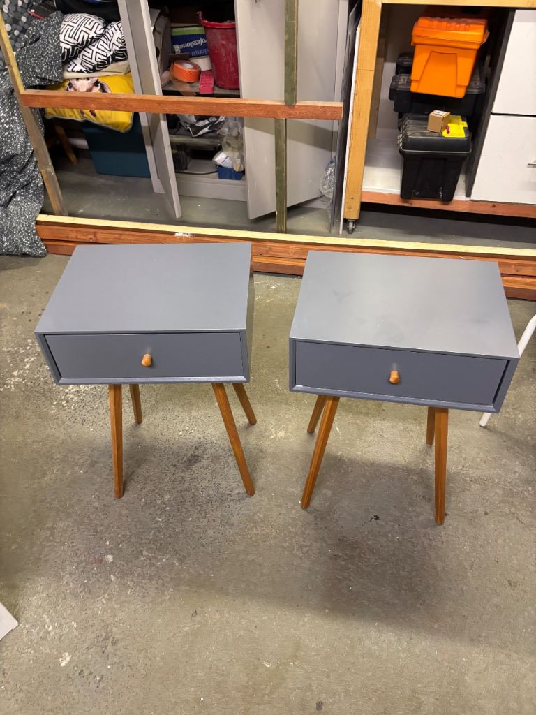 Bedside tables with draws