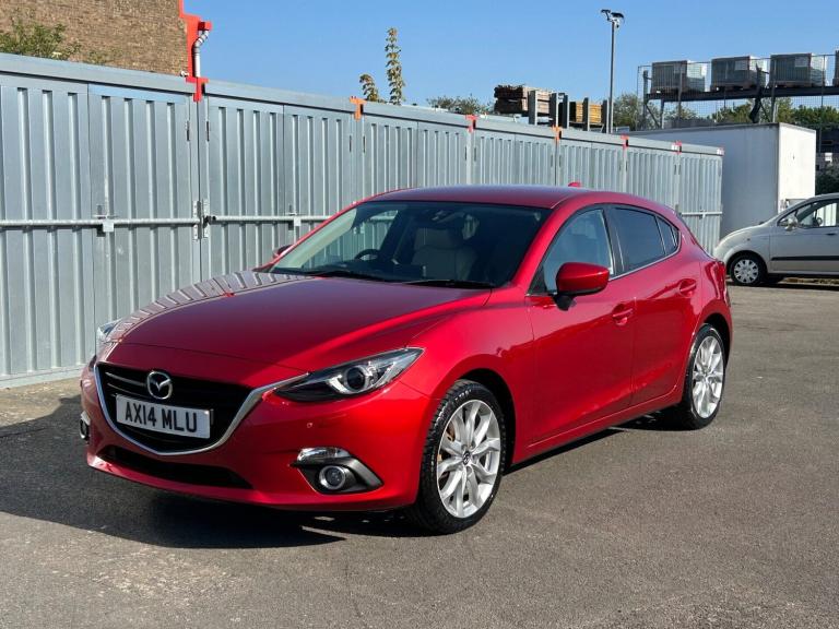 2014 Mazda Mazda3 SPORT NAV FULL LEATHER INTERIOR H.U.D SAT NAV Hatchback Petrol Manual