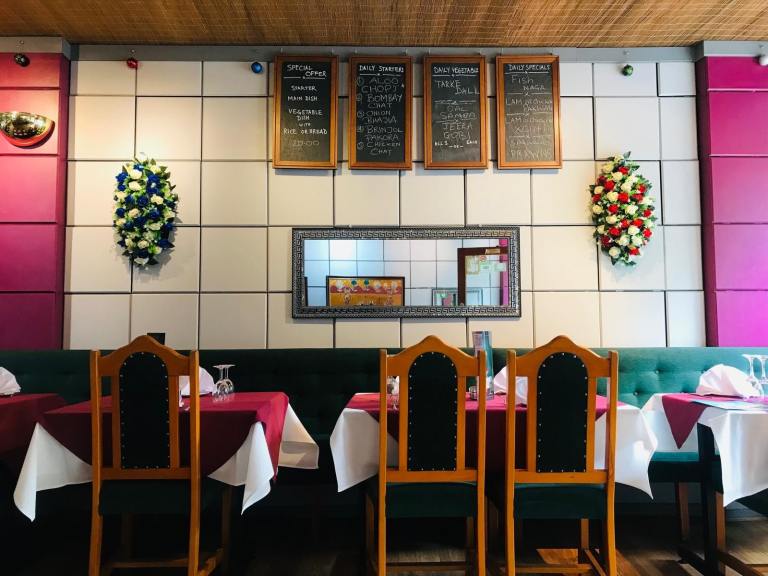 Indian restaurant with hmo property 