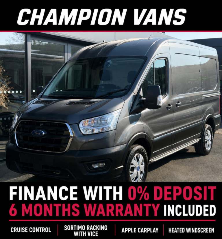 2022 Ford Transit Trend 350 2.0 L2 130 BHP 6 Speed Sortimo Racking