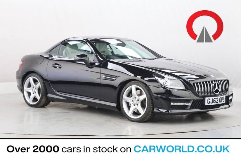 2012 Mercedes-Benz SLK 1.8 SLK250 BlueEfficiency AMG Sport Convertible 2dr Petrol G-Tronic+ Euro ...