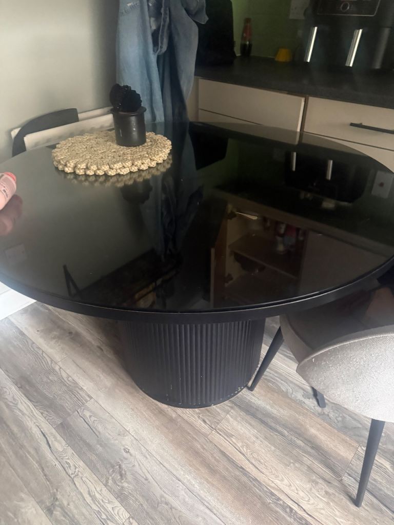 Free black dining table 