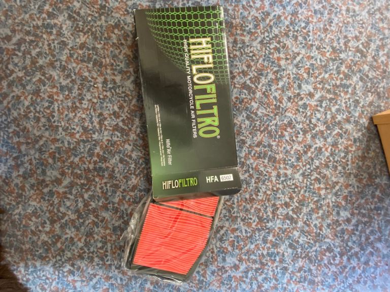 Triumph 675 Street Triple 2011 - 2016 HiFlo Air Filter HFA6502 OEM: T2200987