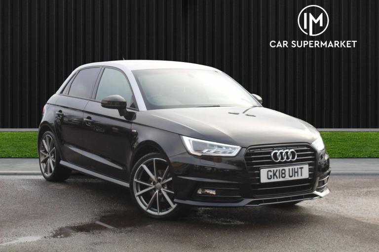 2018 Audi A1 1.4 TFSI CoD Black Edition Sportback S Tronic Euro 6 (s/s) 5dr (Nav) HATCHBACK Petro...