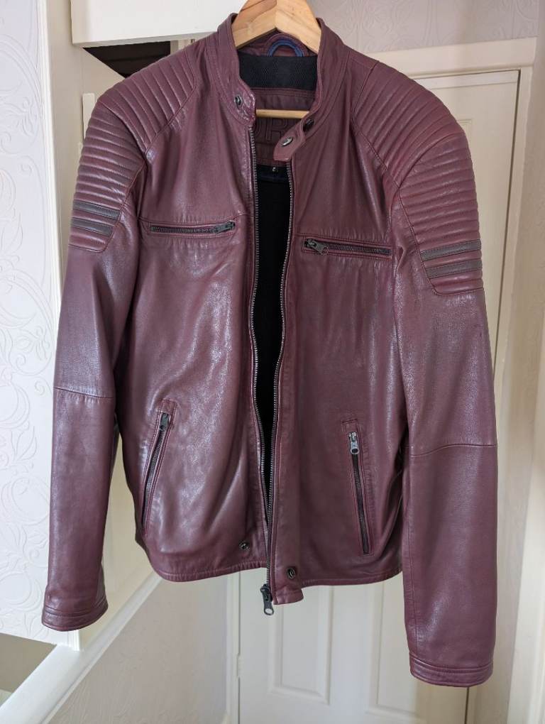 Leather jacket XL