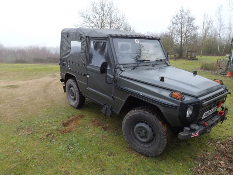 Military Mercedes-Benz, G-Wagon Scout. 1990, 2399 (cc)