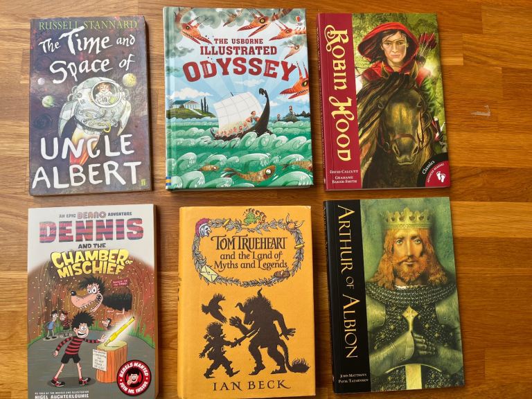 📚 Epic Adventure & Mythology Children’s Book Bundle – £5 – Oxford 📚