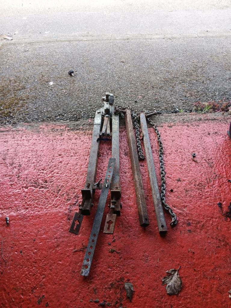 Towing a frame 