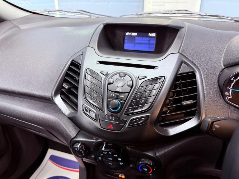 2016 Ford Ecosport 1.0T EcoBoost Zetec 2WD Euro 6 (s/s) 5dr HATCHBACK Petrol Manual