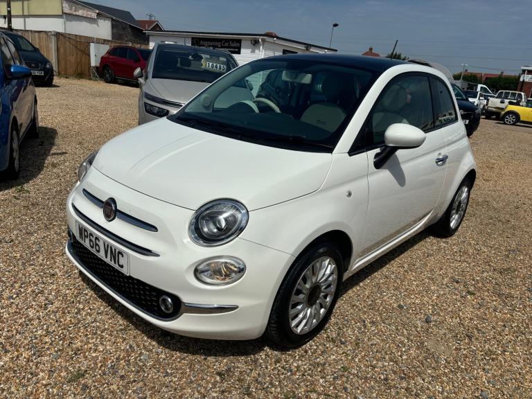 2016 Fiat 500 1.2 Lounge Hatchback 3dr Petrol Manual Euro 6 (s/s) (69 bhp)