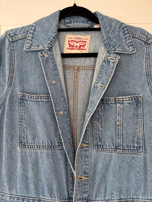 Levi's Denim Jumpsuit - Blue, Good Condition