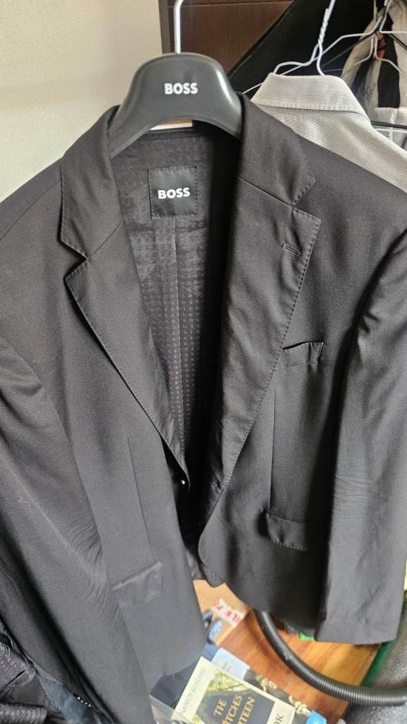 Genuine Hugo Boss Black Blazer Mens 2XL - Worn Once