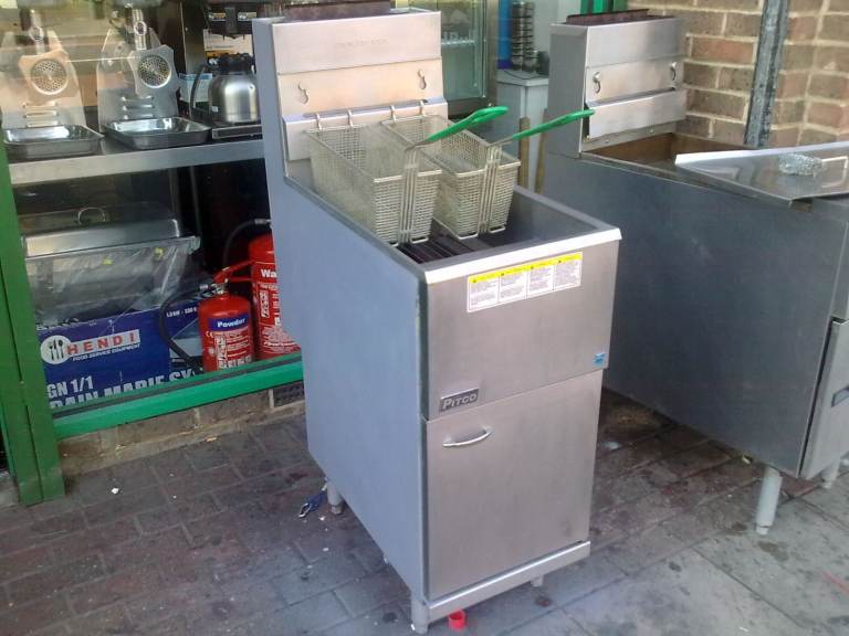 Pitco  GAS Commercial Deep Fryer – Stainless Steel CATERING CAFE CHICKEN KEBAB RESTAURANT BBQ SHOP