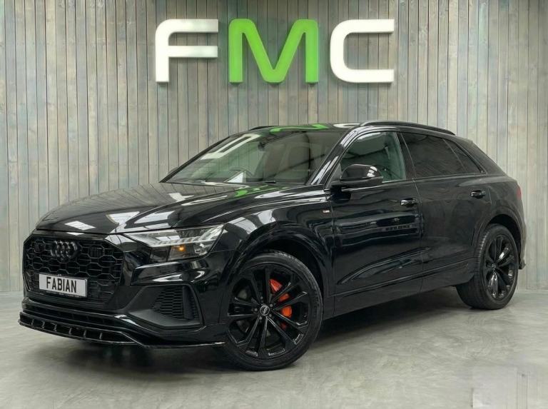 2021 Audi Q8 S Line Black Edition 55 RSQ8 Styling *ABE Spec - Orange Calipers*