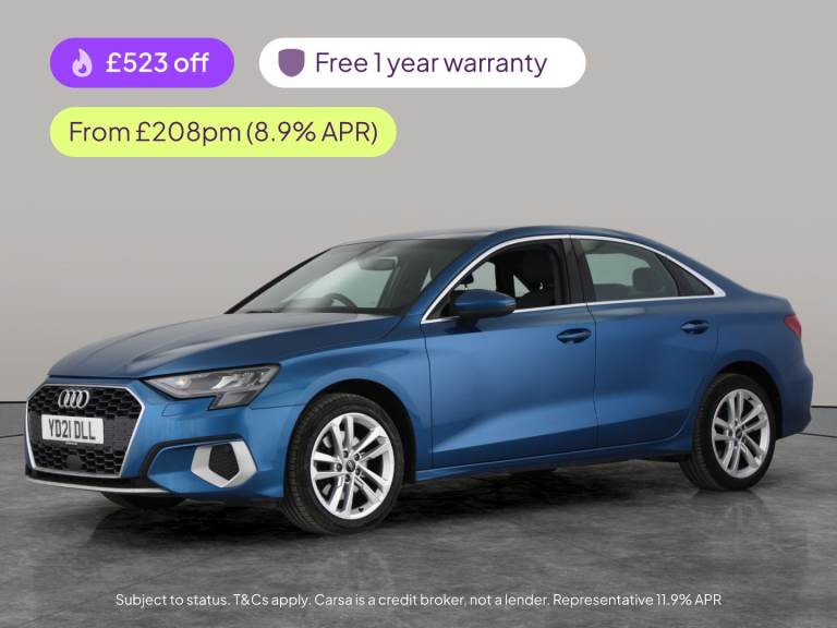 2021 Audi A3 30 TFSI Sport 4dr S Tronic SALOON PETROL Automatic
