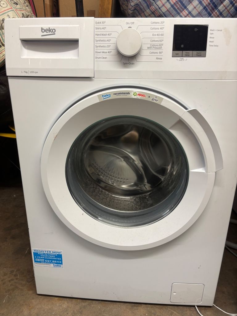 Beko WTL72051W Washing Machine – Good Condition