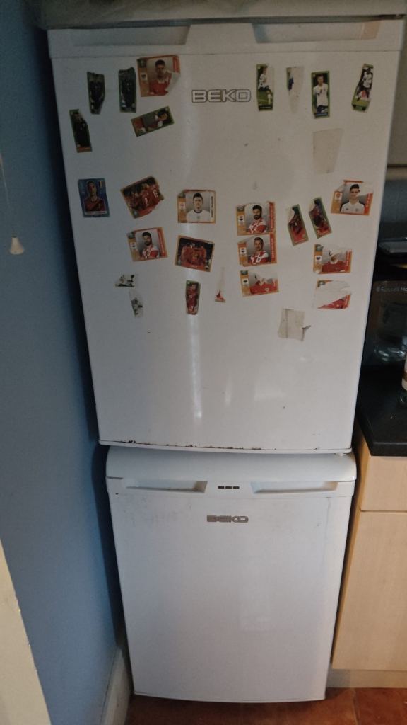 Beko fridge and freezer free